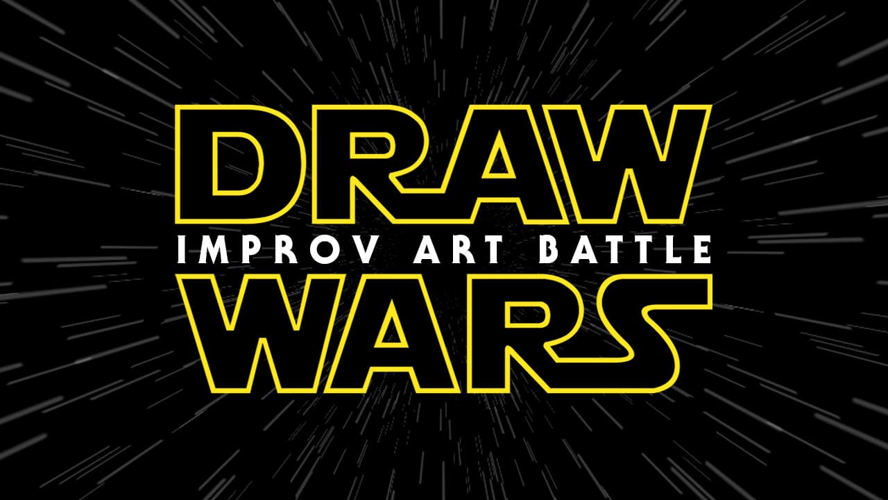 DRAW WARS Live Improv Art Battle