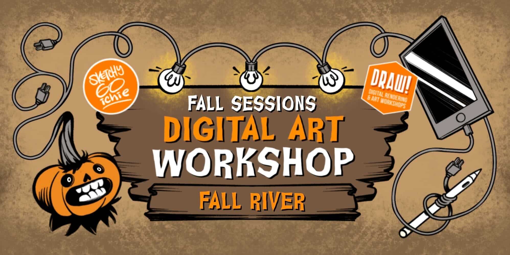 SketchyGOichie DRAW! Fall Workshops 2025: Fall River